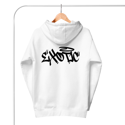 white exotic hoodie